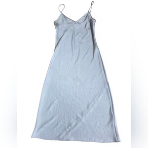 Wilfred Free Silver Slip Dress Size XXS